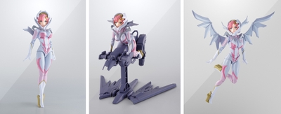S.H.Figuarts ラクス・クライン（パイロットスーツVer.）ライドオン再現セット(商品イメージ)