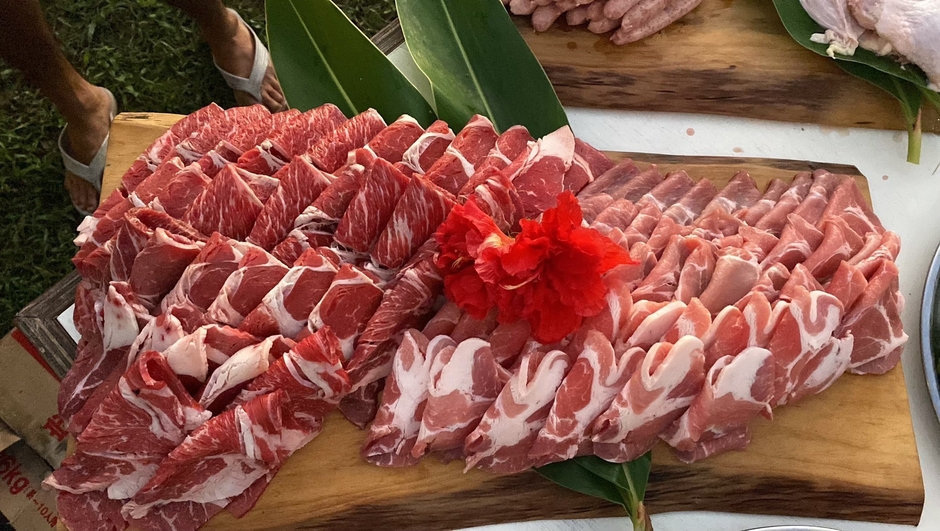 ガーデンBBQディナー