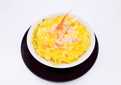 かにつゆ蟹玉ラーメン