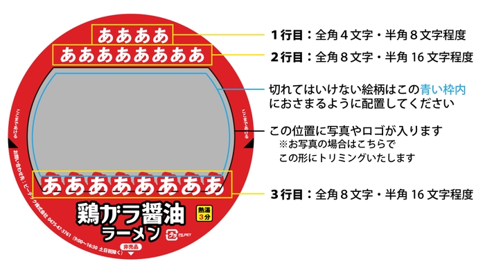 セミオーダータイプ入稿説明