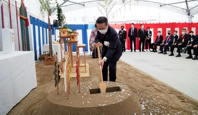 近畿大学医学部および近畿大学病院を大阪府堺市へ移転　起工式を執り行い、本体工事に着工