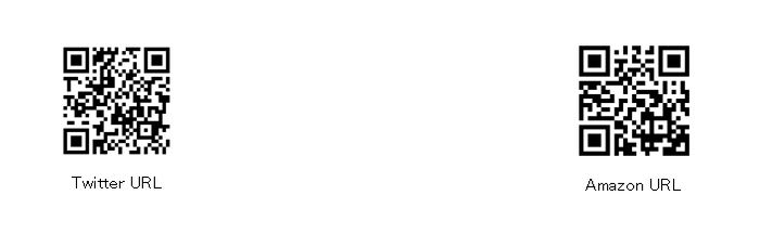 Twitter・Amazon QRコード