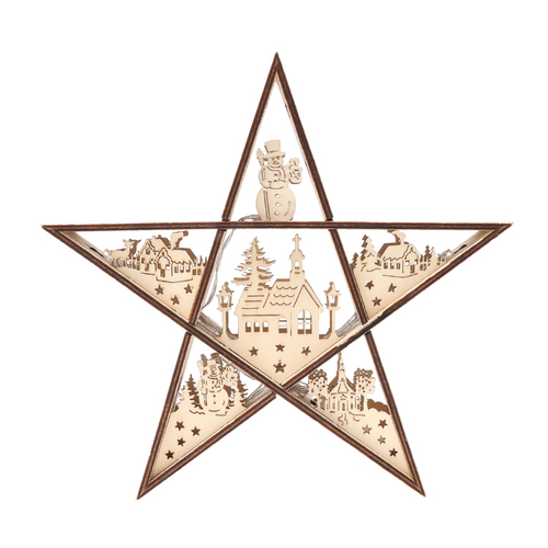 「Wood ライト star」価格：1,480円／サイズ：W29×D6×H28cm