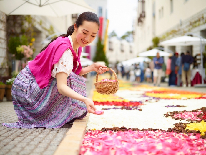 【リゾナーレ八ヶ岳】花咲くリゾナーレ2019_花畳の回廊