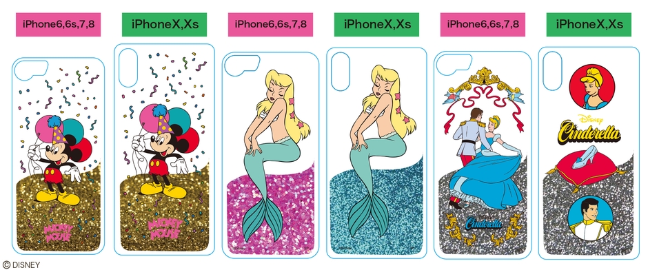 グリッターiPhoneケース