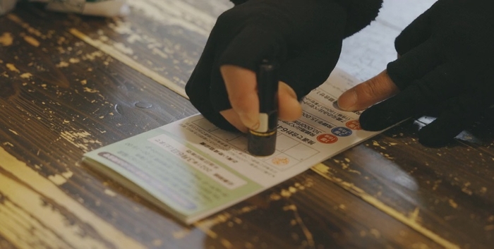 お買い物に応じてスタンプを集めて飛騨牛を当てよう!