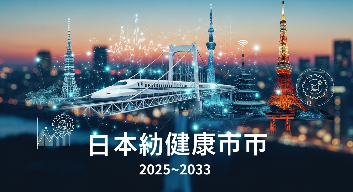 日本の構造ヘルスモニタリング市場規模は2033年までに4億2,800万米ドルに達すると予測｜年平均成長率13%で推移