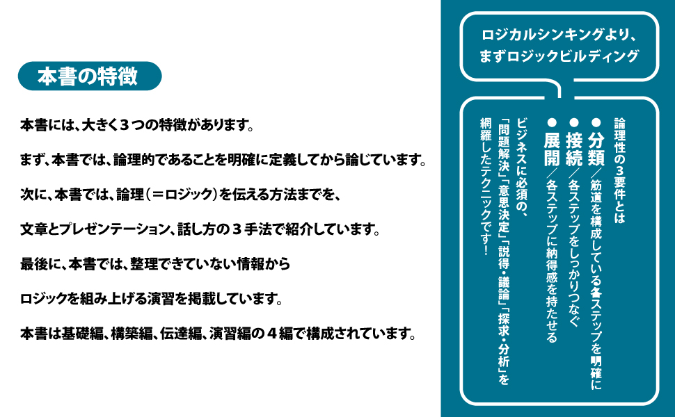 論理（＝ロジック）を伝える方法ま『ビジネスに役立つ！文書、プレゼン、話し方を論理的に組み立てる ロジック構築の技術  (スーパー・ラーニング)』著者倉島保美が、キンドル電子書籍に配信開始 | NEWSCAST