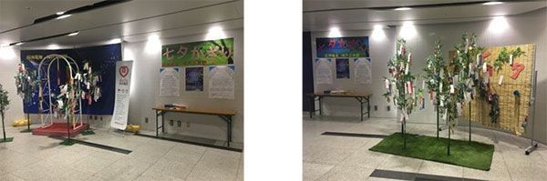 昨年の様子(東改札外イベントスペース)