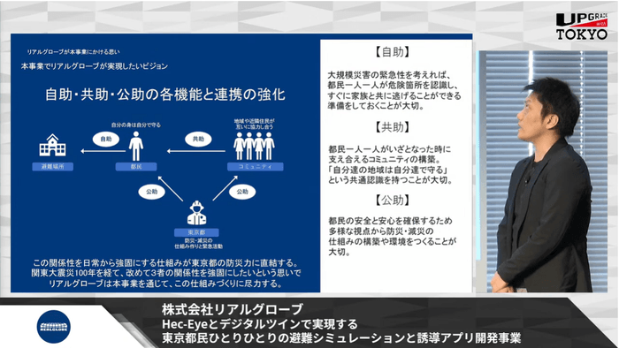 ※YouTube：東京都産業労働局チャンネルより_本事業でリアルグローブが実現したいビジョン