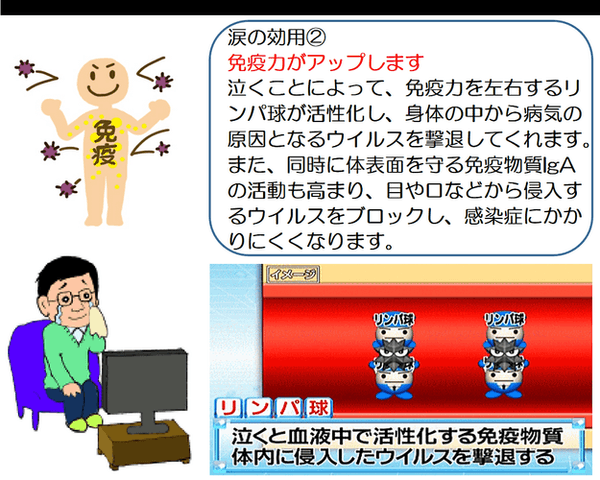 副交感神経が優位になることは免疫力アップにもつながります