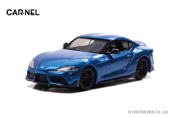 1/64 トヨタ スープラ RZ “Horizon blue edition” 2020：左前