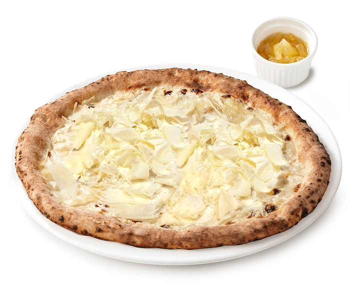 花びらチーズの5種チーズのピッツァ~ハチミツレモン添え~S 2,508円(税込)/M 2,838円(税込)/L 3,168円(税込)