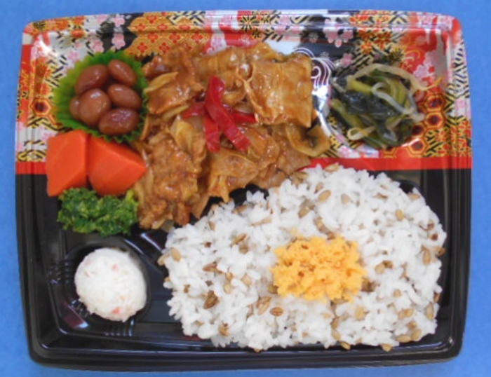 3月「大豆ミート入り回鍋肉のお弁当」