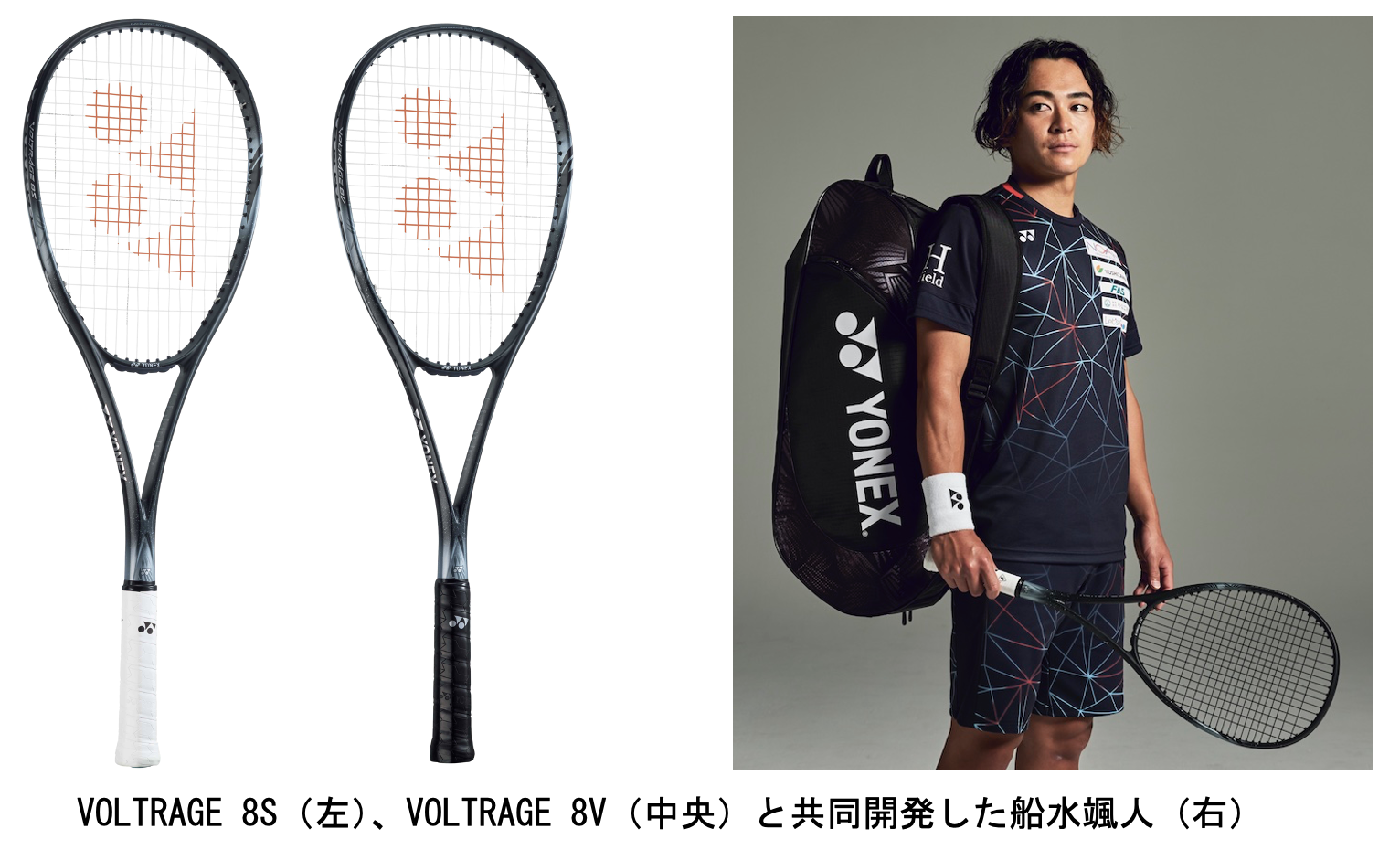 ヤマト工芸 YONEX ボルトレイジ8s ブルー 軟式テニスラケット