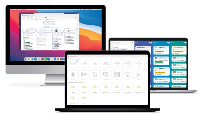 リモートチームがWindows、Microsoft Teams、Mac、Web、 Chromebookをまたがって、生産性を向上させ、 順調なプロジェクト進行をサポートする MindManager新バージョンをリリース
