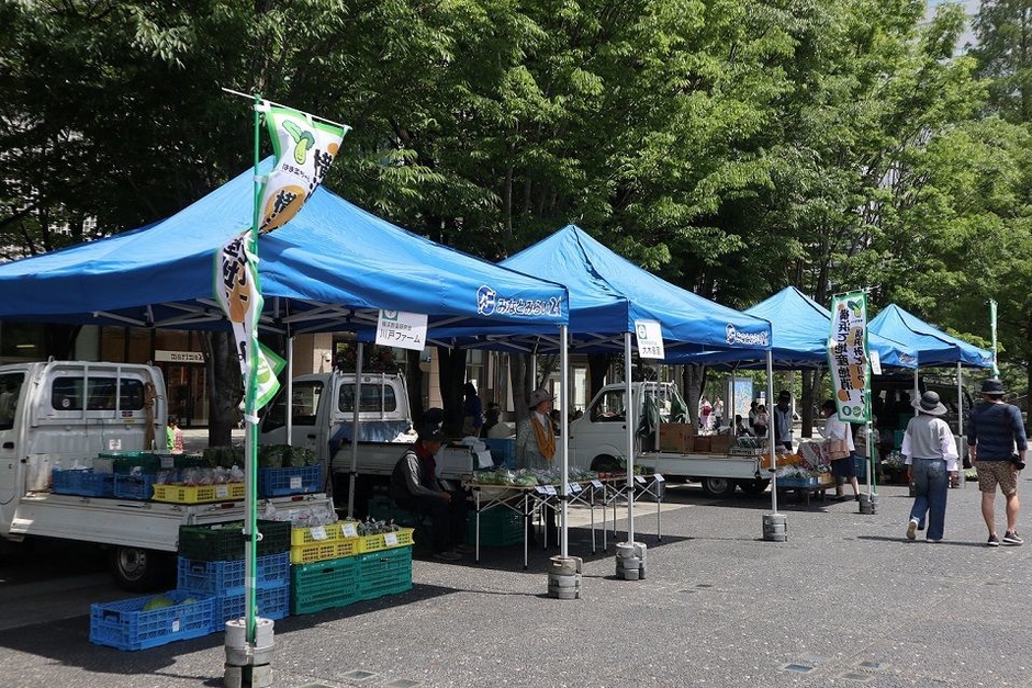 みなとみらい縁(えにし)市 ~野菜&キッチンカー~(1)