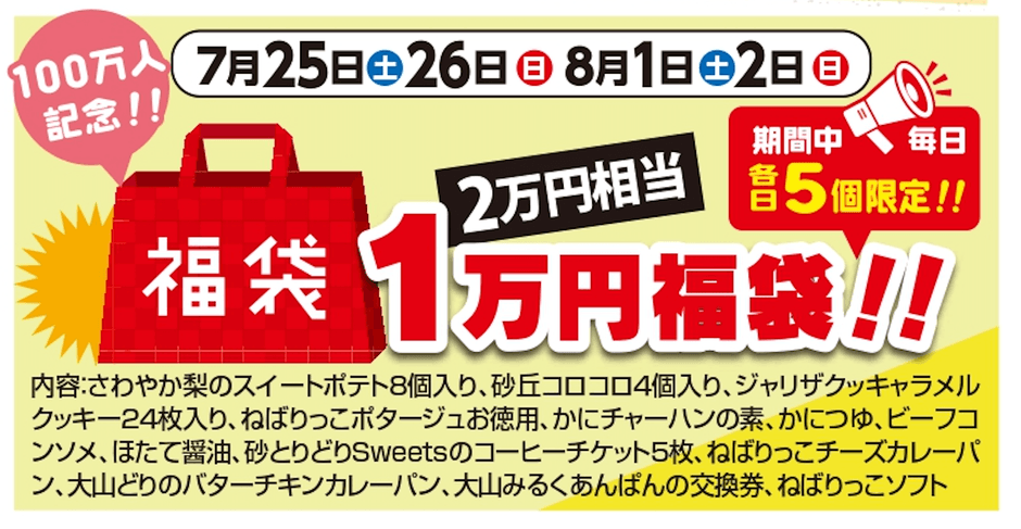 1万円福袋について