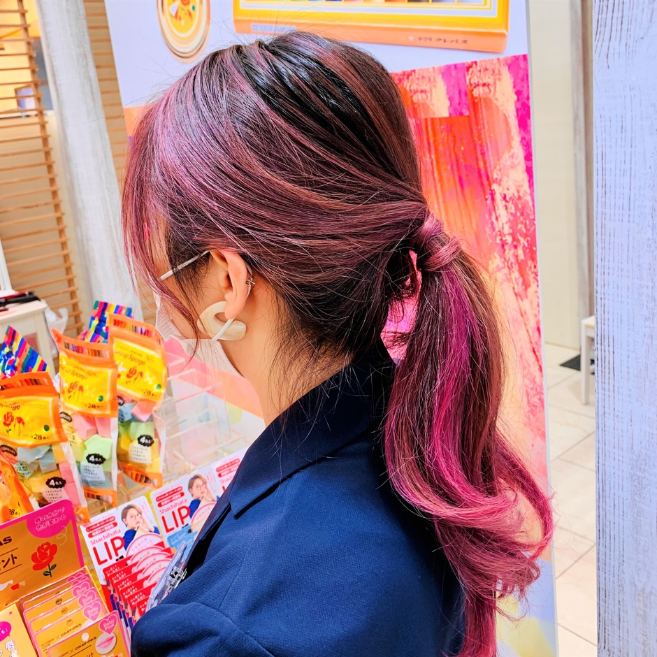 ヘアカラーアレンジ 7