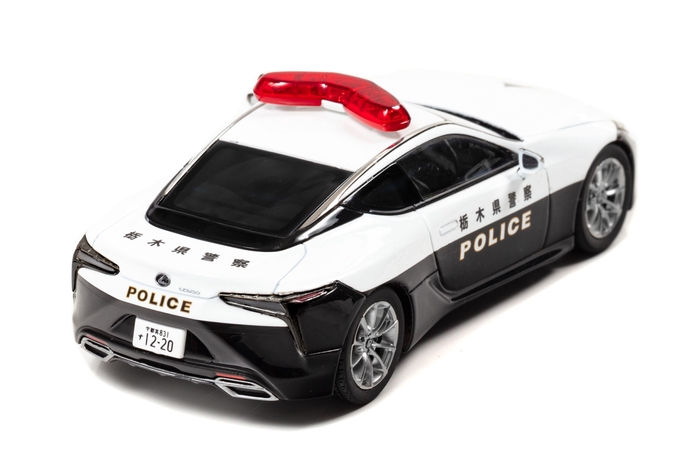 RAI'S 1/43 レクサス LC500 (URZ100) 2020 栃木県警察交通部交通機動隊車両:右後