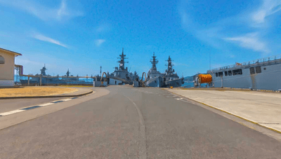 海上自衛隊 呉基地係船堀地区