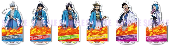 スタンド付きアクリルキーホルダー