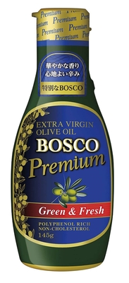 BOSCOプレミアム エキストラバージンオリーブオイル 145gフレッシュキープボトル