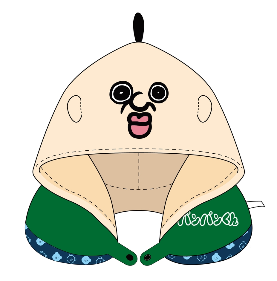 ネックピロー パンパンくん 各2,198円