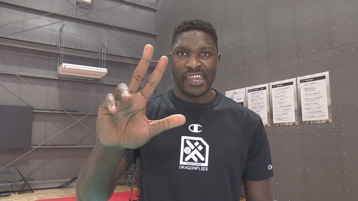 河田チリジ選手(広島ドラゴンフライズ)