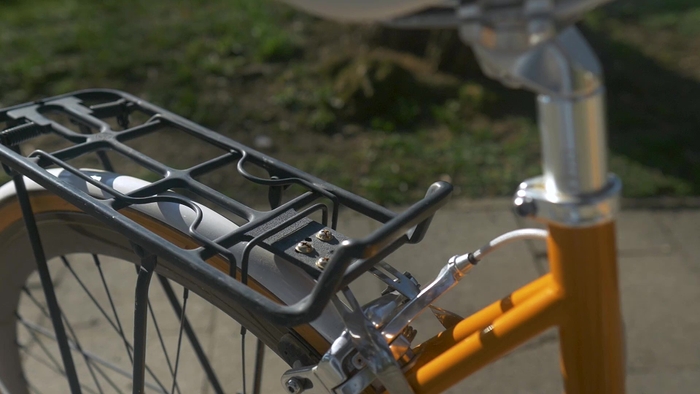 旧式自転車荷物ホルダー:ラック
