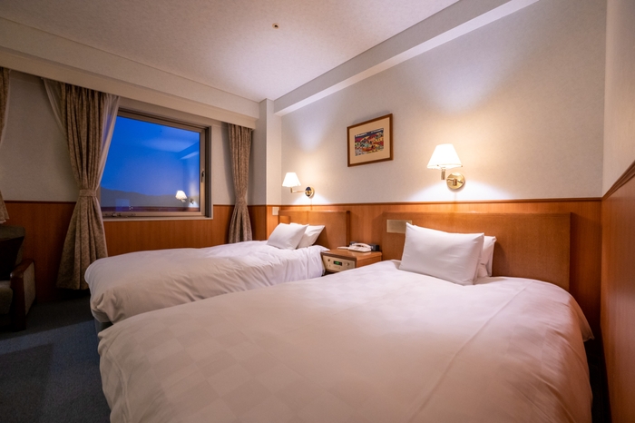 口コミでも好評をいただくことの多い清掃が行き届いている客室