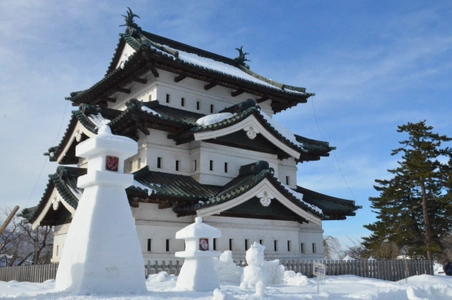 青森県弘前市「弘前城雪燈籠まつり」2月6日から開催　 第50回を記念した、家族で楽しめる特別企画も実施