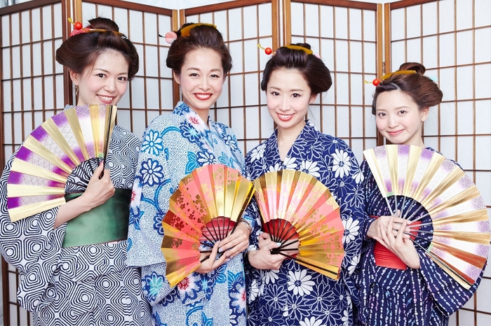 着付け体験!日本髪変身体験