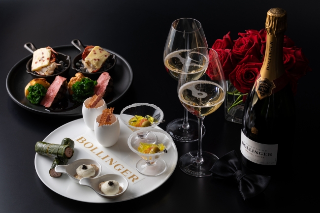 【東京マリオットホテル】 ジェームズ・ボンドが愛したシャンパン「ボランジェ」のフリーフローとともに楽しむ、イブニングハイティーを提供