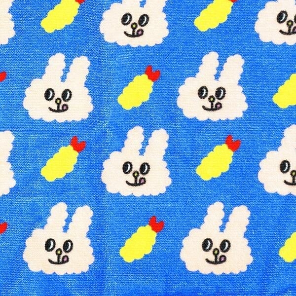 バニーコンビニのフェイスタオル