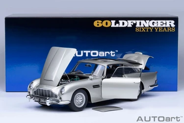 映画史に残るボンドカーを1/18スケールで。AUTOart「007／ゴールドフィンガー」アストンマーチン DB5をCAMSHOPで販売開始！