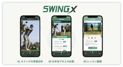 AIゴルフレッスンアプリ「SwingX」タイアップ紹介動画を てらゆー・菅原 大地プロのYouTubeチャンネルにて公開