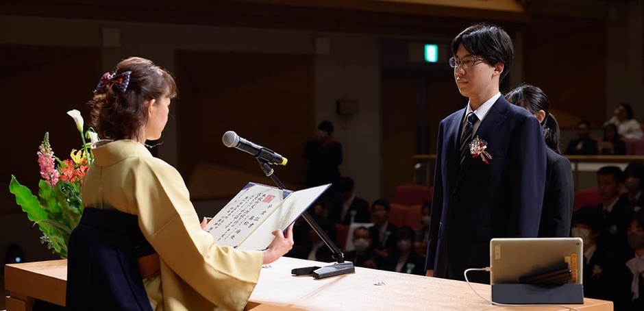 2024年度卒業式の様子(4)