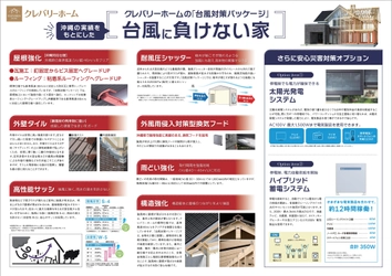 「台風の季節が終わっても、災害は終わらない」　～レジリエンスアワードで3つの取り組みが表彰されたクレバリーホームが提案する、“通年防災住宅”～