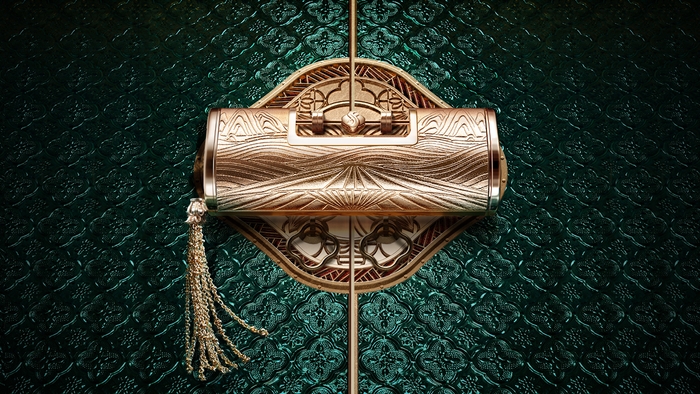 百花同心錠彫刻リップ(1)