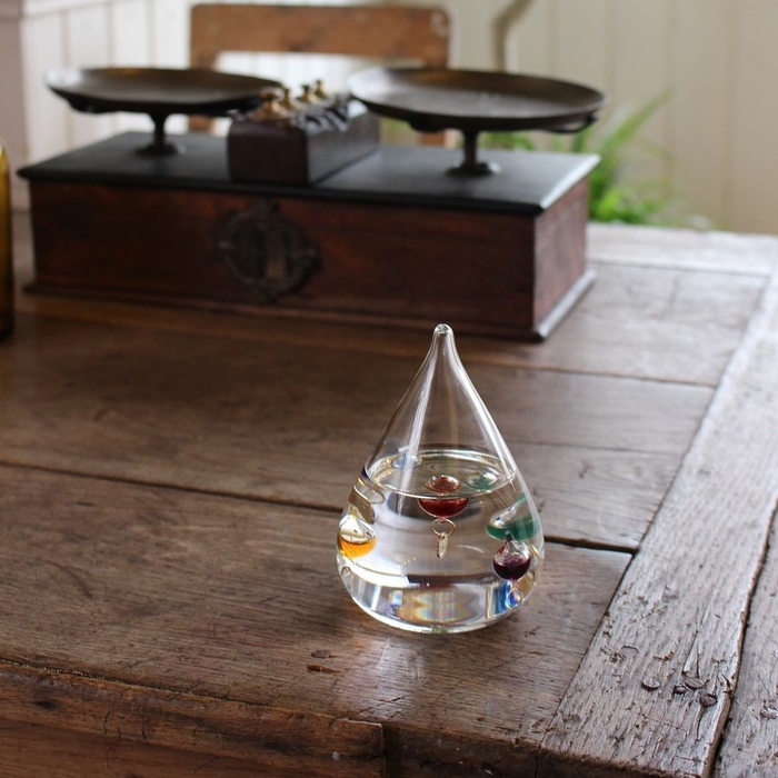 ガリレオ温度計しずく イメージ