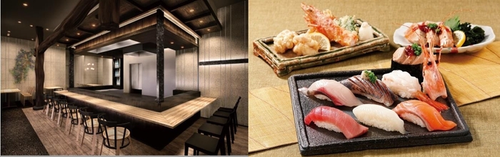 「信州神恵」「鮨YASUKE」料理イメージ