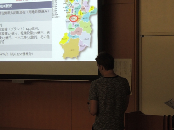 プレゼンの様子