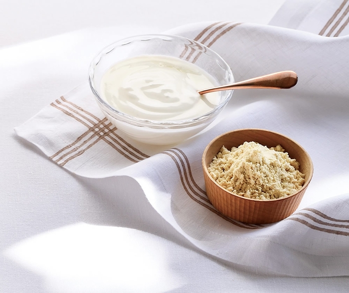 おからヨーグルトでおなかペタンコ!