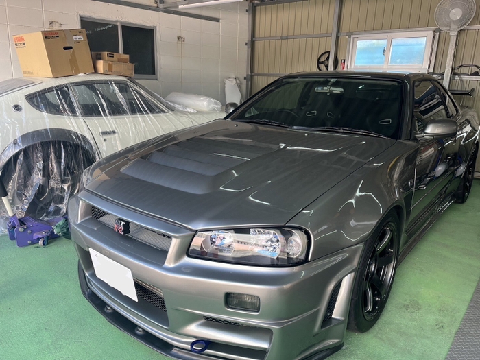 アリーナ展示：日産GTR34