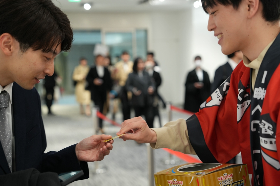 2025年度 バンダイナムコグループ合同入社式(会場の様子3)