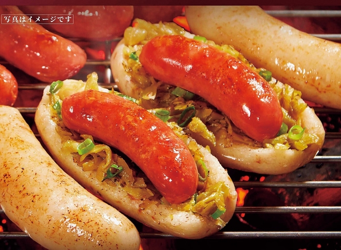 【台南担仔麺 水道橋本店】台湾ホットドッグ(大腸包小腸)