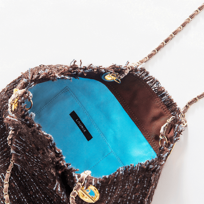 オリジナルツイードBAG inside