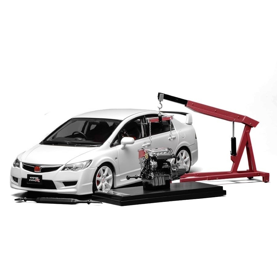 モーターヘリックス 1/18スケール M85404 ホンダ シビック Type R (FD2) 2007 後期Ver. プレミアムホワイトパール