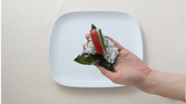 「サイクロイド手巻き寿司シート」使い方(3)